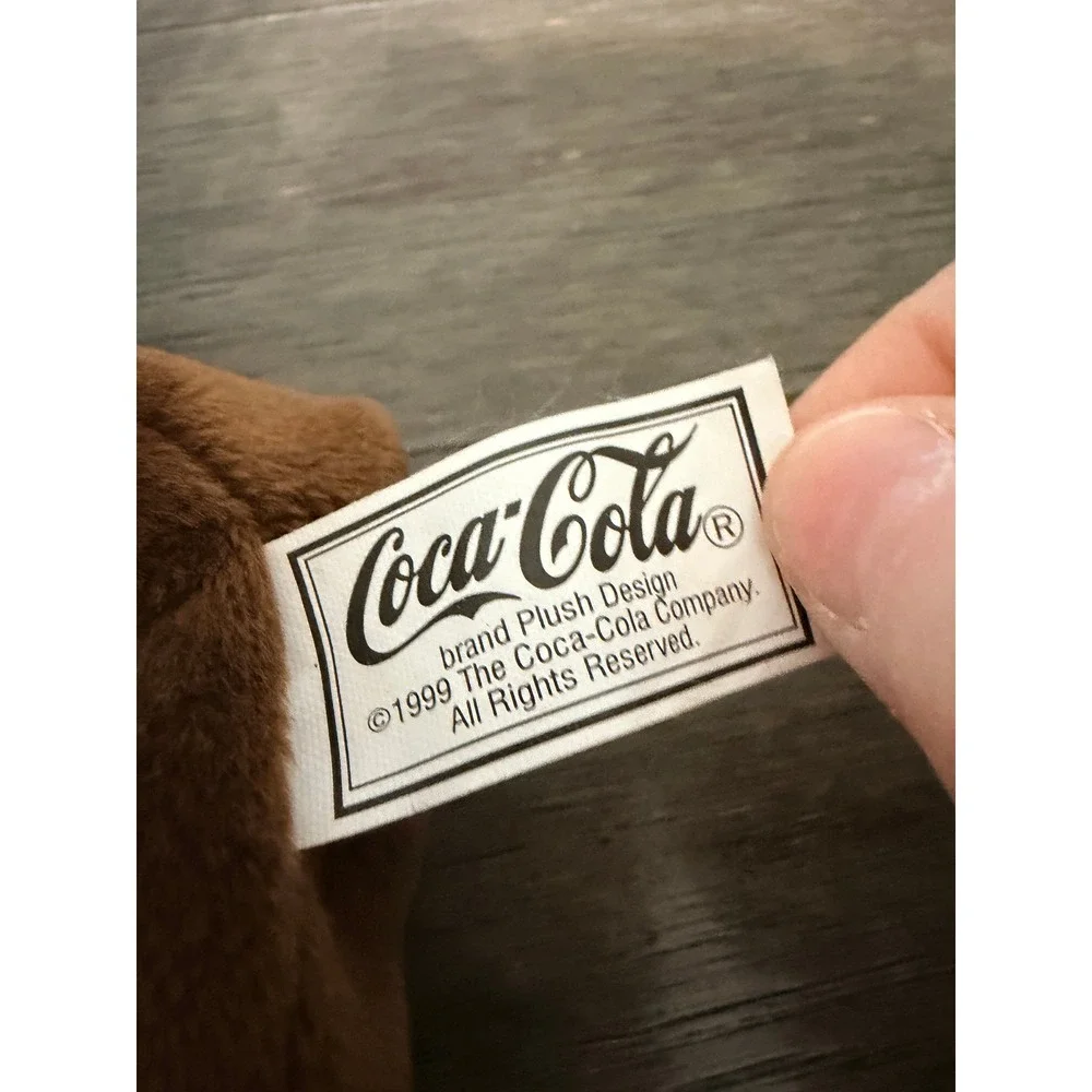 Vintage 1999 Coca-Cola Canada‎ Moose Bean Bag Plush